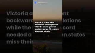 Victoria and NSW went backwards on completions while the housing accord needed a surge. When states