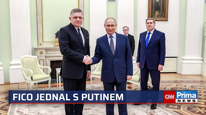 Fico přijel za Putinem, potvrdil Kreml. Řešil jsem plyn kvůli Zelenskému, shrnul premiér