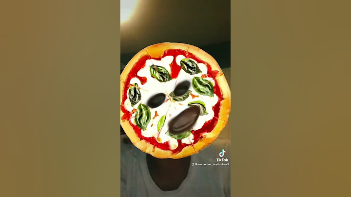 Me as a pizza face be like: