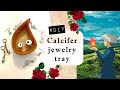 Calcifer jewelry tray DIY | Howl&#39;s moving castle | Ghibli