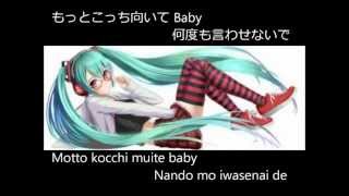 Video thumbnail of "Hatsune Miku - Kocchi Muite Baby (w/ lyrics)"