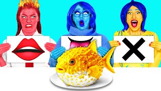 Bijten, Likken of Niets Uitdaging | Fantastische Voedselhacks GoFun Challenge