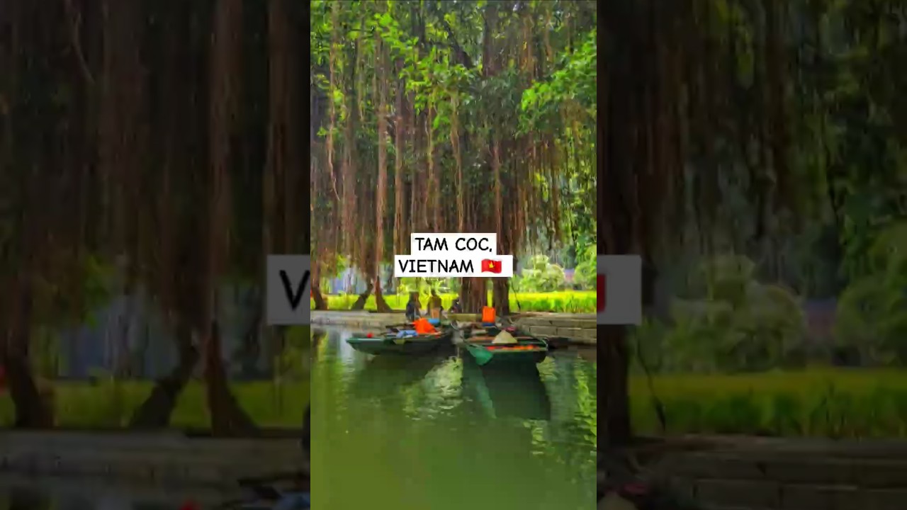 Beautiful Tam Coc, Ninh Binh, Vietnam 🇻🇳  