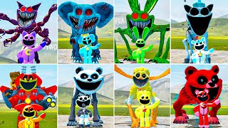 NEW EVERY CURSED SMILING CRITTERS GIANT FORM IN POPPY PLAYTIME CHAPTER 3 !! Garry's Mod