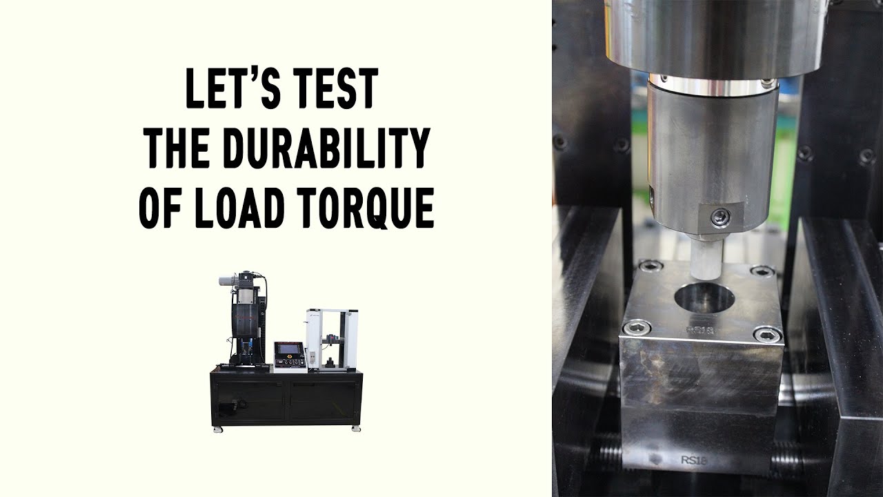 Torque Drive Testing Load Torque Test Machine Testing Drive - YouTube