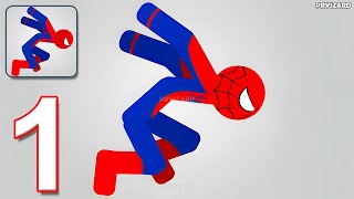 Stick Fight: Ragdoll Hero - Gameplay Walkthrough Part 1 - Full Game All Levels (iOS, Android) screenshot 4