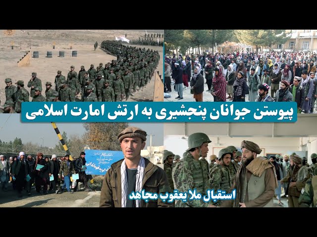 پیوستن جوانان پنجشیری، انداربی به ارتش اسلامی افغانستان/ Panjshiri youth joining the Islamic army class=