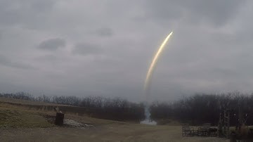 "Reverse lightning Bolt" Rocket