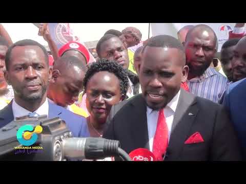 NUP Supporters Storm Party Offices in Support of Joel Ssenyonyi’s 2026 Parliamentary Bid