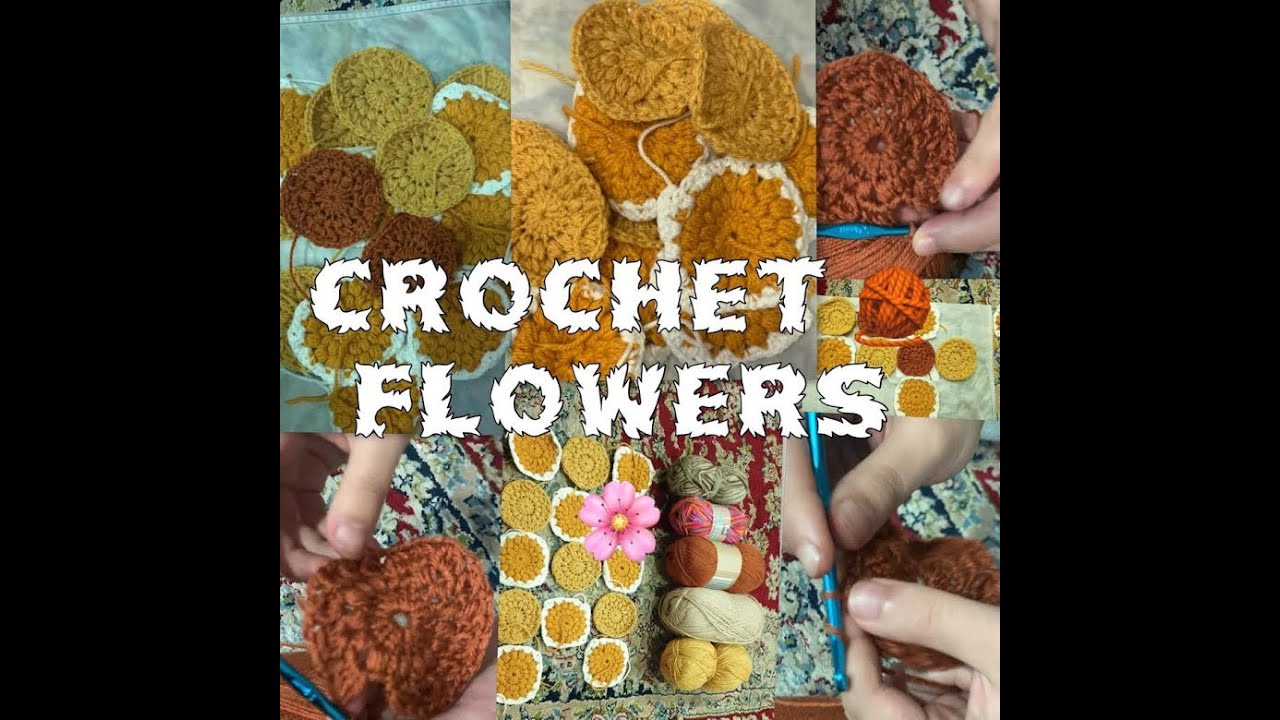 How to Crochet a Flower YouTube