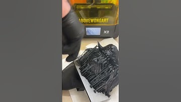 Part one: Processing Resin 3D print Oni Mask #3 file available on kawaiiwong.com  X2