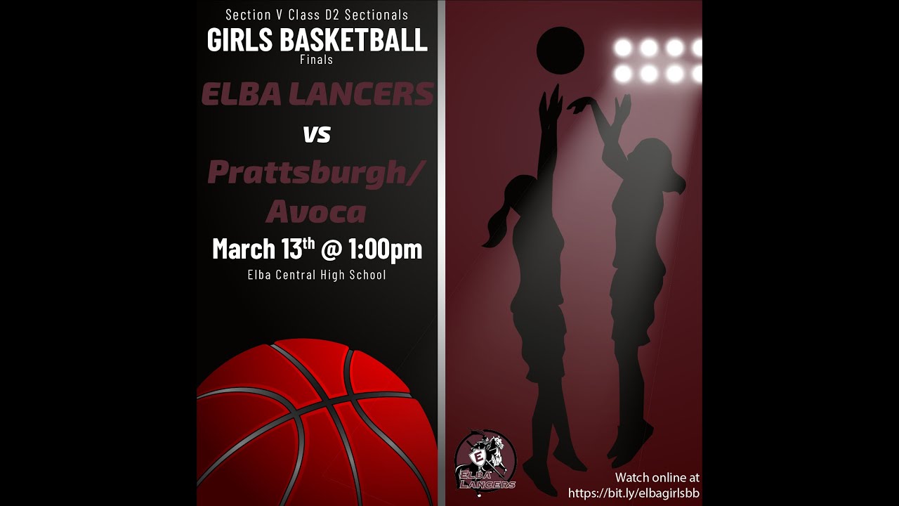 Elba Girls Basketball D2 Section V Final vs. Prattsburgh/Avoca YouTube