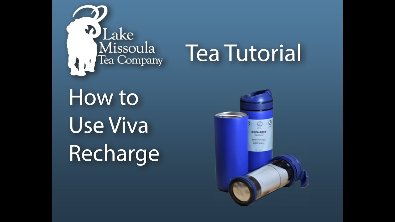 VIVA Recharge PRO Insulated Travel Tea Thermos + Press — Artemis Tea &  Botanical