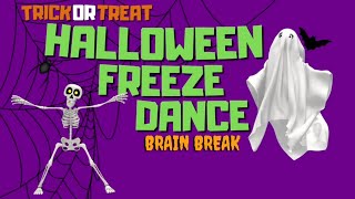 Halloween Freeze Dance Brain Break
