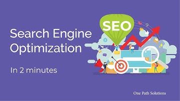 SEO Search Engine Optimization in 2 minutes