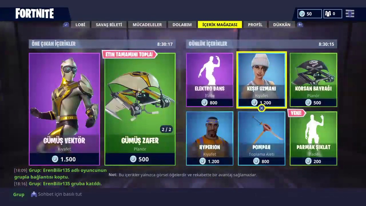 Item shop s