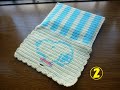 かぎ針編み込み 「スヌーピーの通帳入れ」  How to Crochet②
