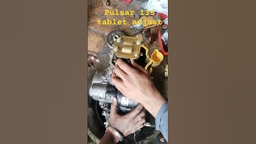 Pulsar 135 tablet adjust Pulsar 135 half engine timing#shortsviral #viralshort