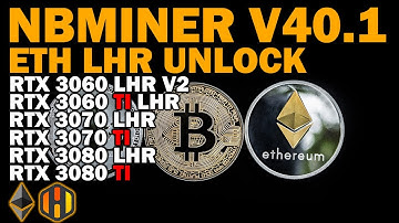 HiveOS NBMINER 40.1 LHR UNLOCK | RTX 3060 RTX 3060 TI RTX 3070 RTX 3070 TI RTX 3080 RTX 3080 TI