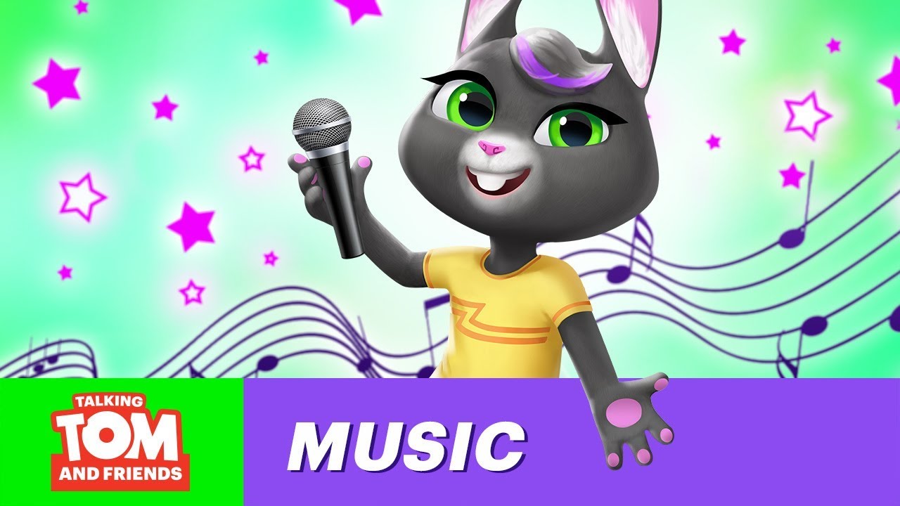  TALKING BECCA   Little Miss Perfect  Talking Tom  Friends FULL Music Video