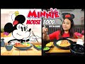 Eating MINNIE MOUSE🤩 Fav Food for 24 hours | Living Like a Cartoon Character | Food Challenge