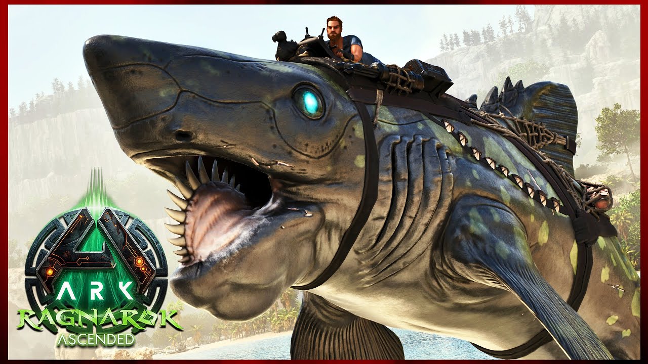 These New Creatures Are The ULTIMATE Ocean Mount! Ark Survival Ascended ...