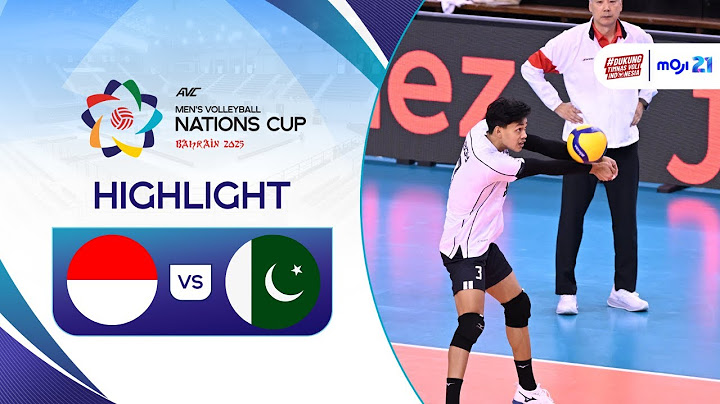 Indonesia 1-3 Pakistan | Highlight AVC Men's Nations Cup 2025 | Moji