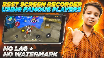 Best Screen Recorder For Android in 2022 For Gamers | No Watermark