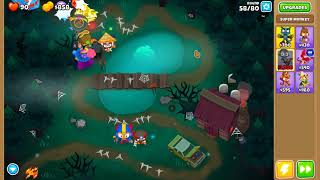 Bloons TD 6 - Magic Monkeys Only - New Map CABIN (No Hero + No monkey knowledge)