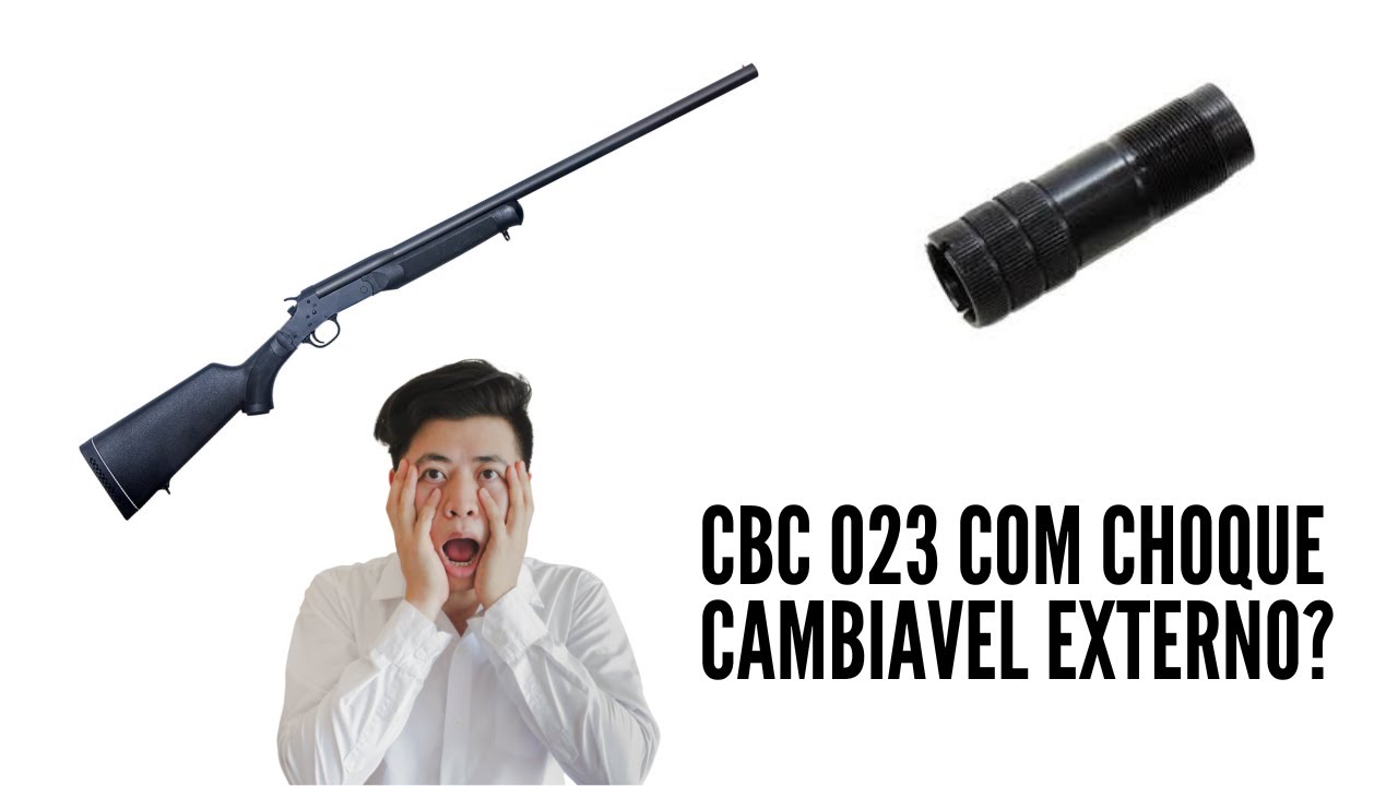 CBC 023 CALIBRE 32 GA COM CHOQUE CAMBIAVEL E EXTERNO? QUE LOUCURA É ESSA?