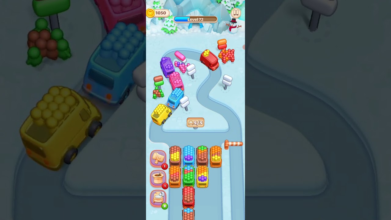 Color Bus Trip Level 72 Full Walkthrough Solution - YouTube