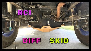 RCI Rear Diff Skid install on a Toyota Tacoma