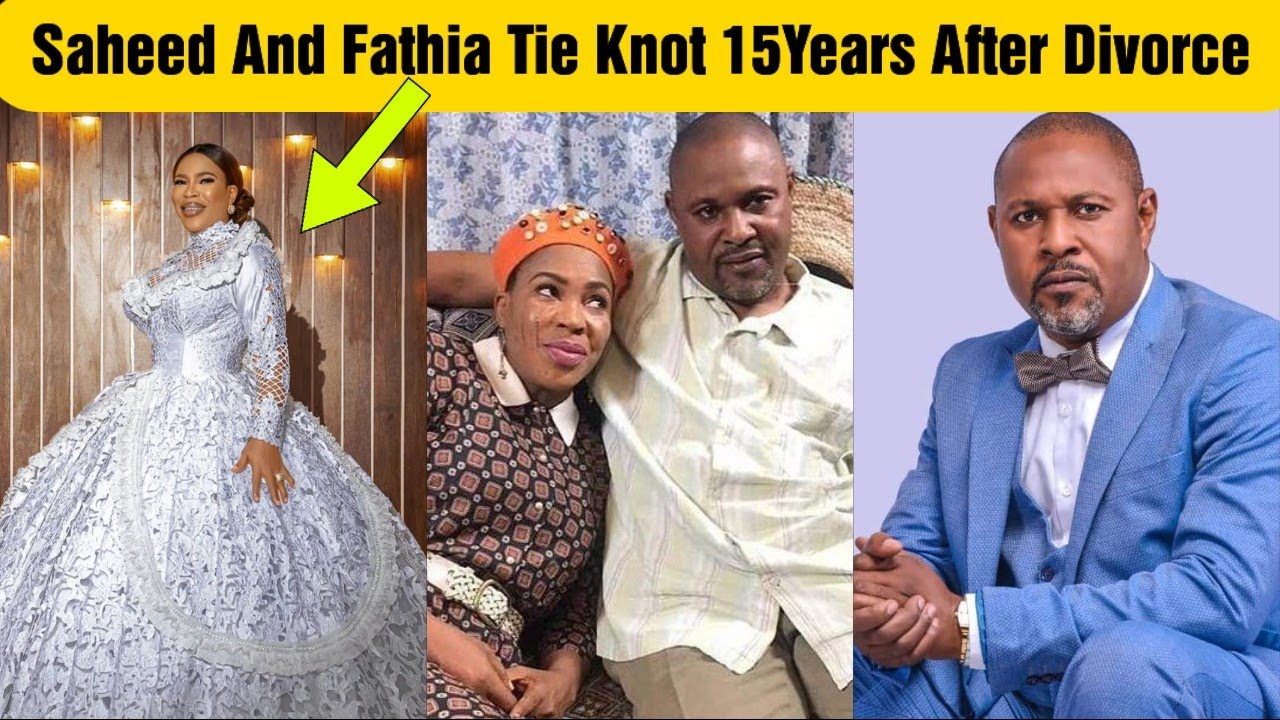 Wonder Shall Never End Saheed Balogun Remarry Fathia 15 Years After wonder-shall-never-end-saheed-balogun-remarry-fathia-15-years-after
