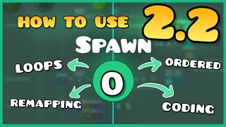 [GD 2.2] How to use the 2.2 SPAWN TRIGGER in Geometry Dash | Every function explained