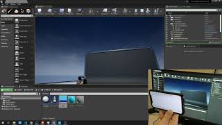 Control Unreal Engine Camera with iphone