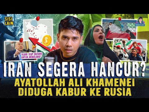 IRAN DI AMBANG KEHANCURAN ? PEMPIMPINNYA KABUR KE RUSIA !