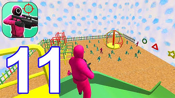 K-Sniper Challenge 3D - Gameplay Walkthrough Part 11 All Levels All Skins (Android,iOS)