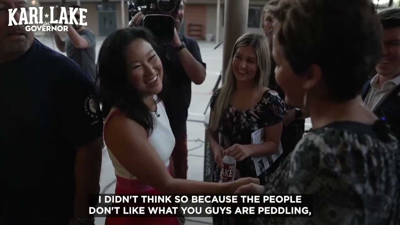 KARI LAKE ROASTING CNN REPORTER