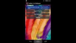 Feather Live Wallpaper screenshot 5