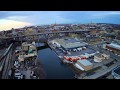 hubsan h501ss Flying  Flooded Milwaukee River !