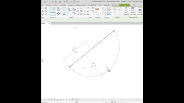 Revit Quick Tip| How to draw CURVE Glass Walls in REVIT! #construction