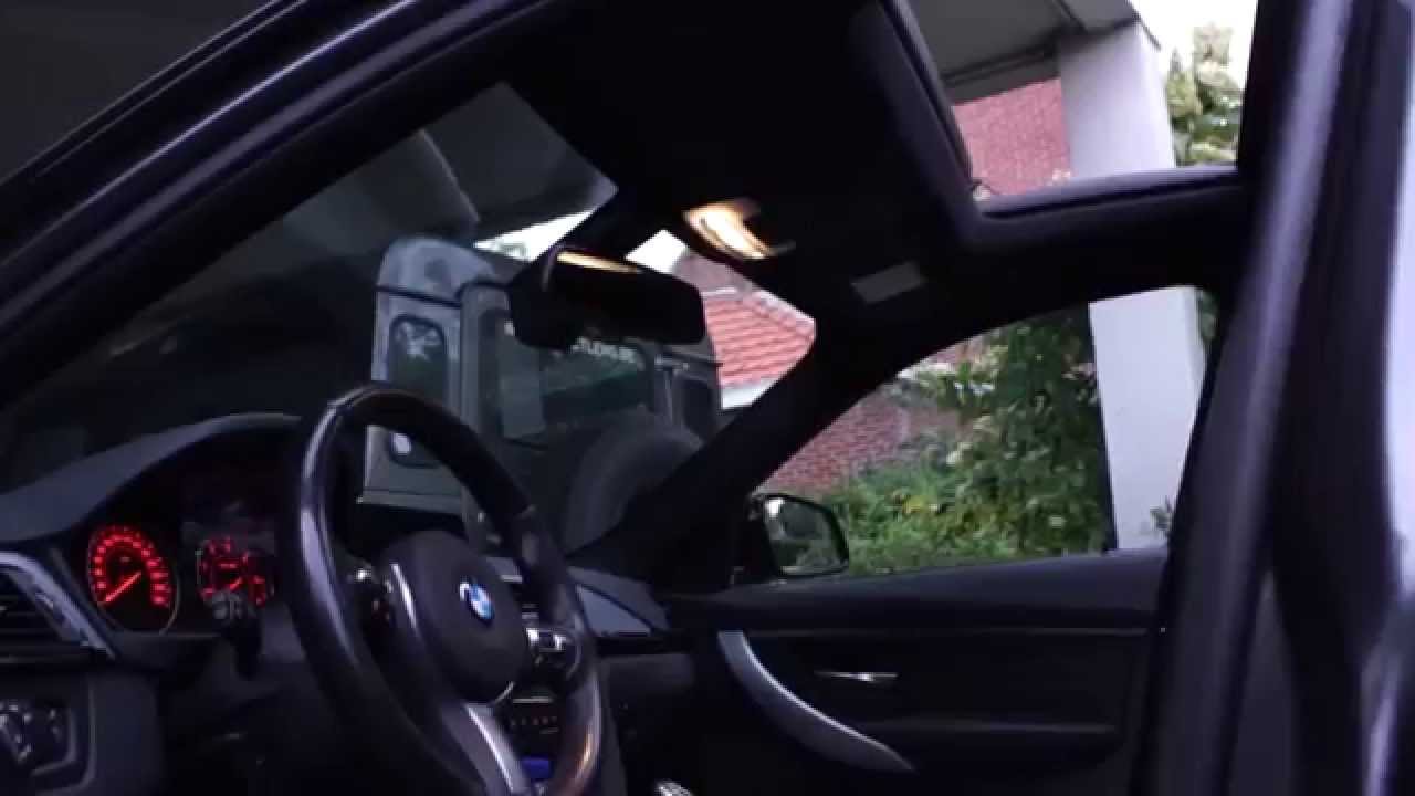 BMW 3 F30-F31 Light package - YouTube