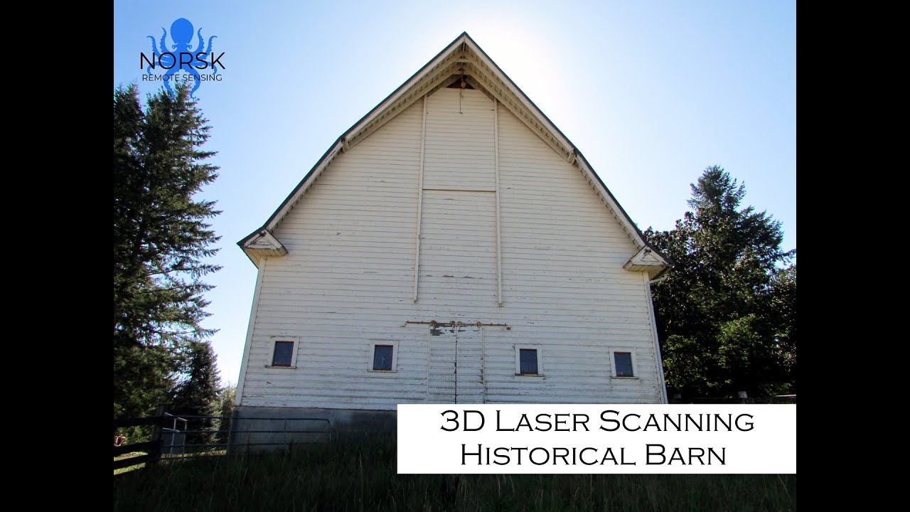 3D Laser Scanning (LiDAR): Historical Preservation Wilder Barn - YouTube