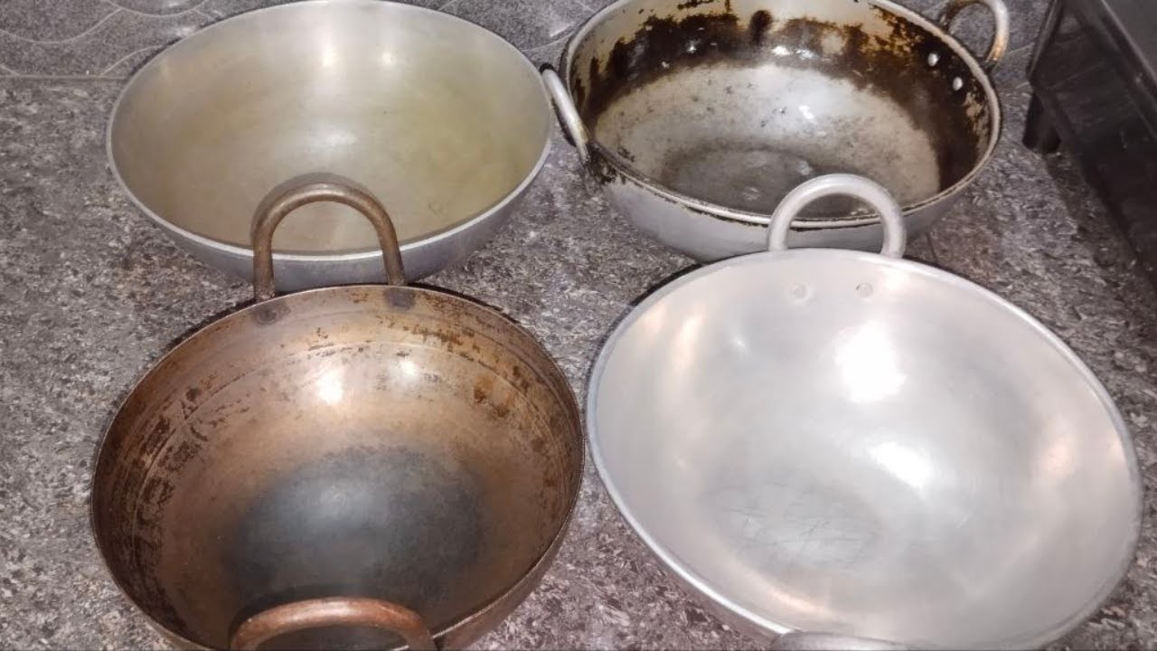 கறைபிடித்த, பிசுக்கு கடாயை கஷ்டம் இல்லாமல் சுலபமாக சுத்தம் செய்யலாம் |Cleaning Tips | Kadai Cleaning