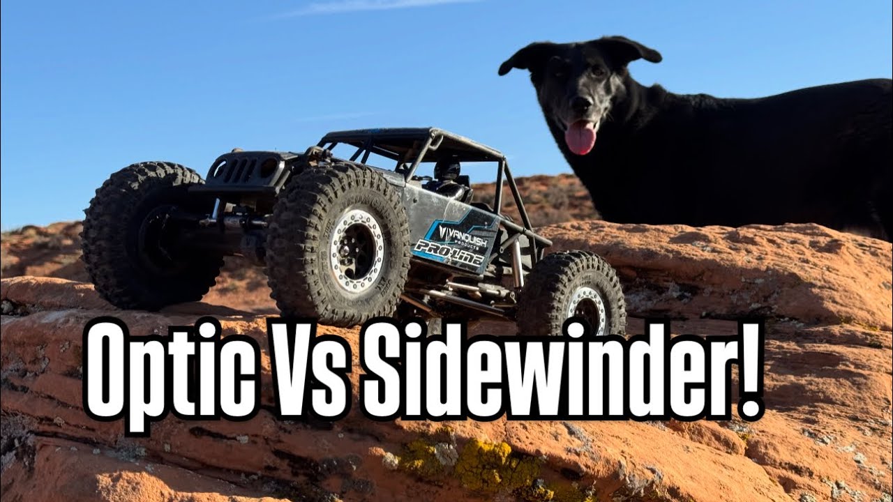 Vanquish Optic On Extreme Crawling Trail Sidewinder!