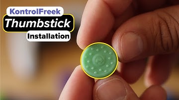 How to Install your KontrolFreek Thumbsticks & No Slip Thumb Grips