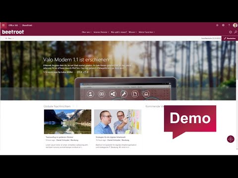 Webinar Valo Modern - Ready-to-go Intranet