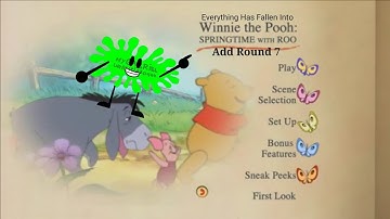 Everything Has Fallen Into Winnie The Pooh Springtime With Roo DVD Menu Add Round 7