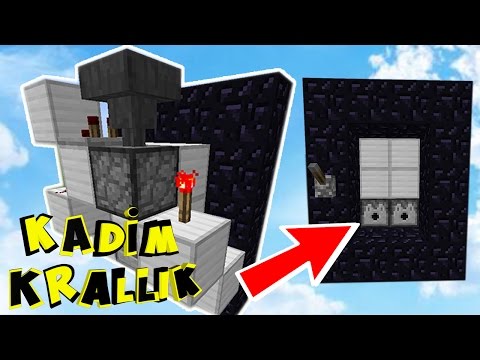 AÇILIP KAPANABİLEN OTOMATİK PORTAL !!! | Minecraft: Kadim Krallık | Bölüm 75