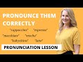 COFFEE VOCABULARY YOU'VE BEEN PRONOUNCING WRONG - English Pronunciation Lesson